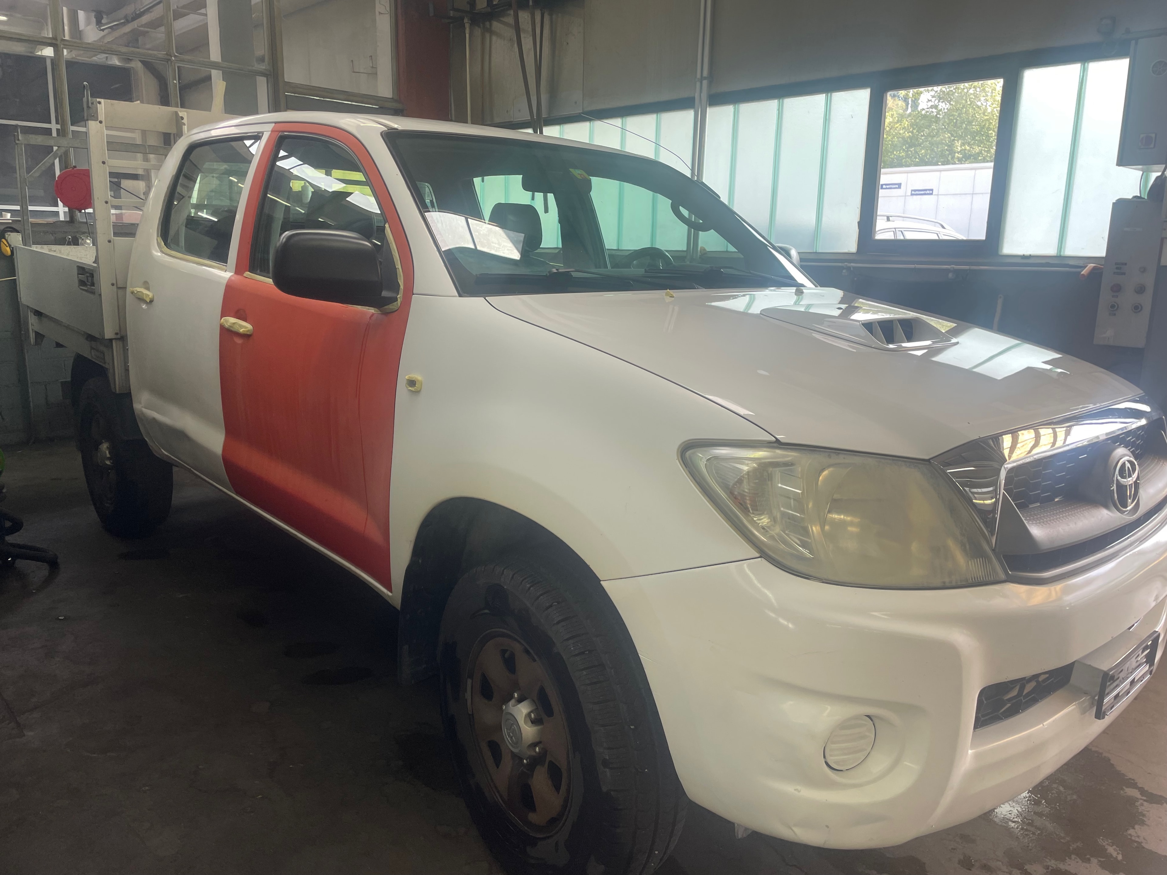 Vorher – Toyota Hilux Lackaufbereitung